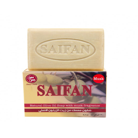 Saifan Olive Oil Soap with Musk 150g