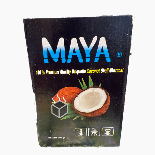 Maya Coconut Shell Coal Cubes 907G