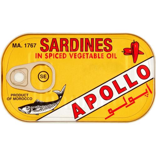 Apollo Sardines in chilli 125G