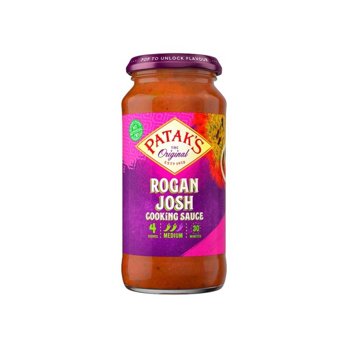 Patak's Rogan Josh Cooking Sauce 450g