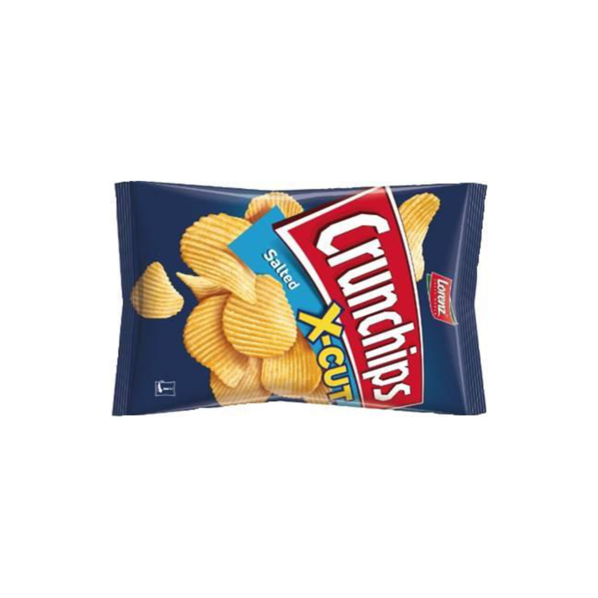 Lorenz Crunchips X-Cut Salted 150g