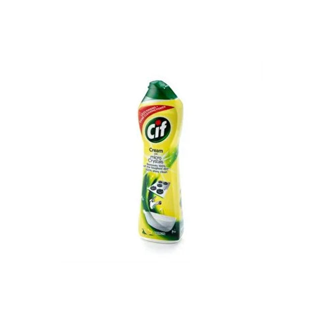 Cif Cream 100% Natural Cleaning Lemon 500ml