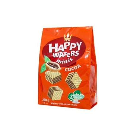 Happy Wafers Minis Cocoa 200g