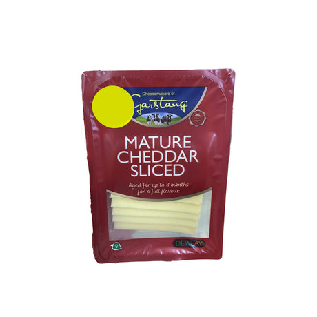 Garstang Mature Cheddar Slices 140g