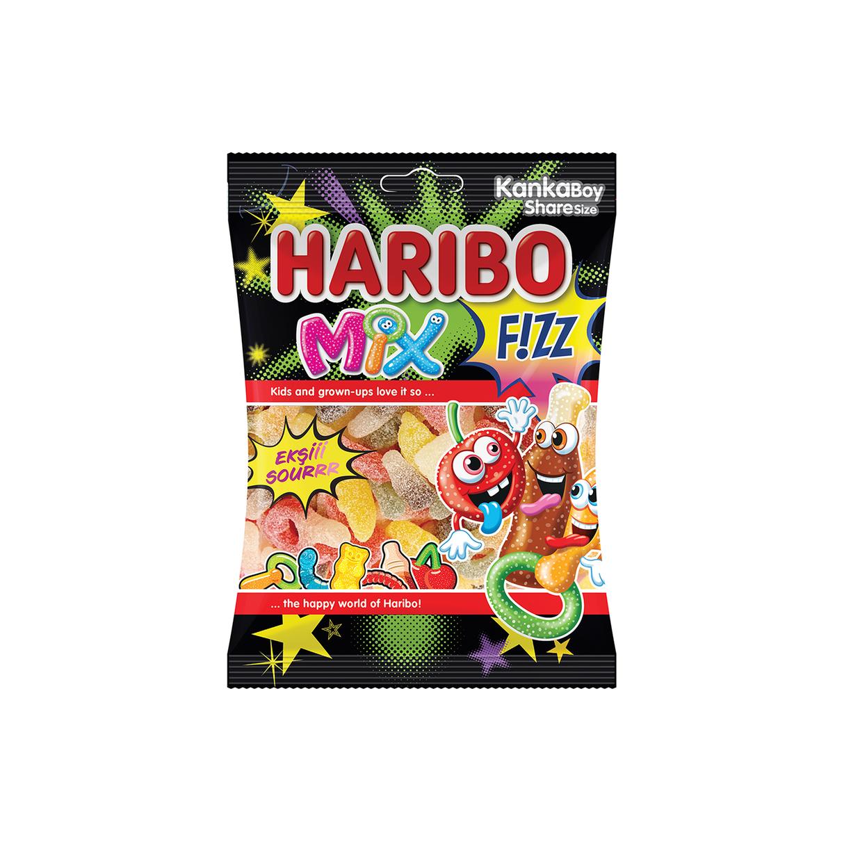 Haribo Mix Fizz 70g