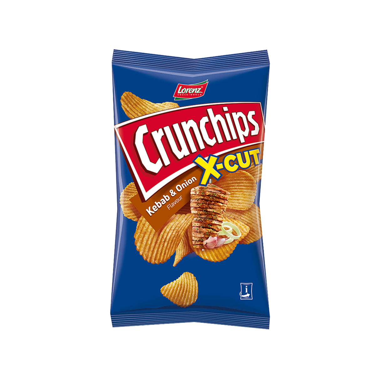 Lorenz Crunch Chips X-Cut Kebab 140g