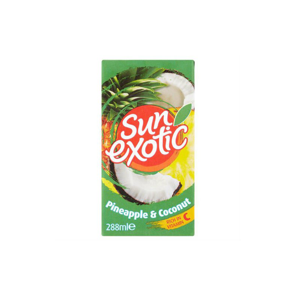 Sun exotic pineapple & coconut juice 288ml