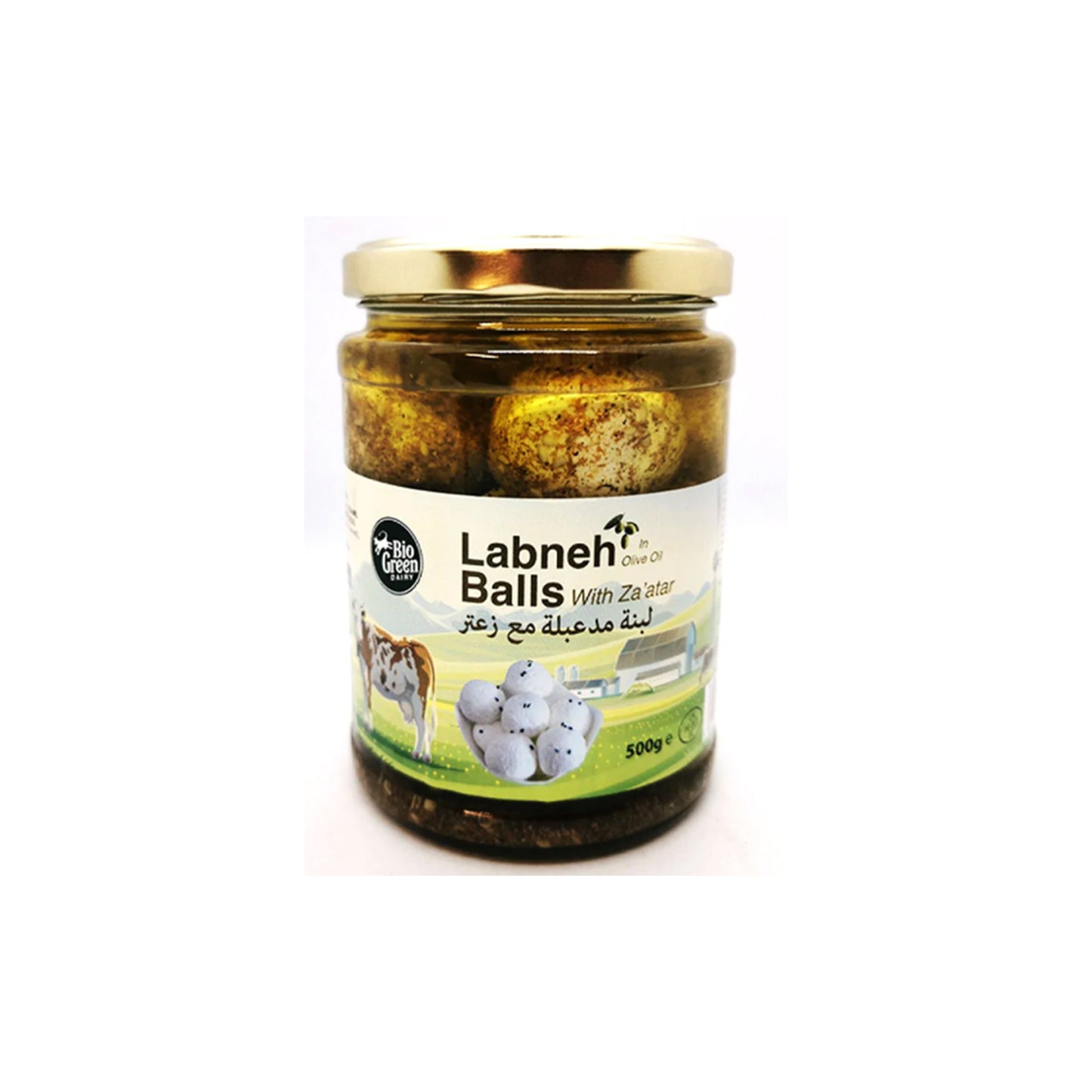 Bio Green Labneh Balls With Thyme 500g