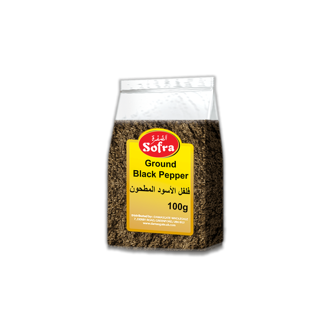 Sofra Ground Black Pepper Jar 100G