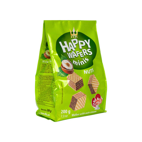 Happy Wafers Minis Nuts 200g