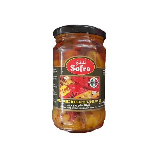 Sofra Grill Red and Yellow Pepper In Oil 280g