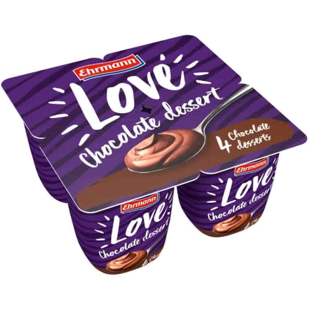 Ehrmann Yogurt Chocolate Dessert 4Pcs
