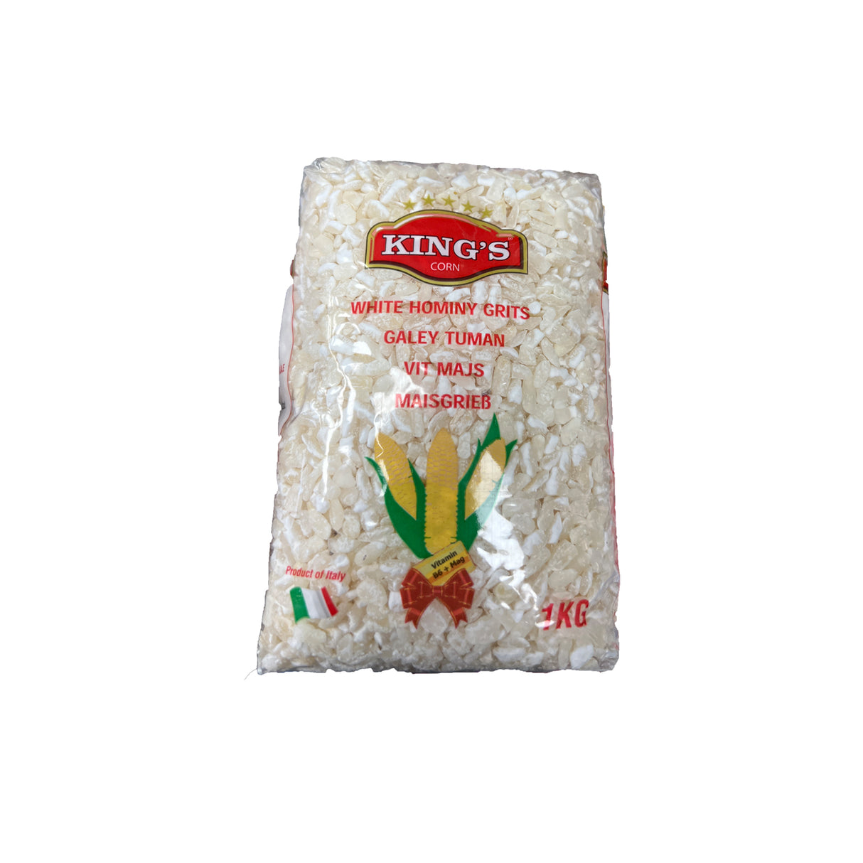 King's White Hominy Grits 1kg