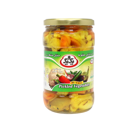 1&1 Canned Mixed Pickled Vegetables 659G