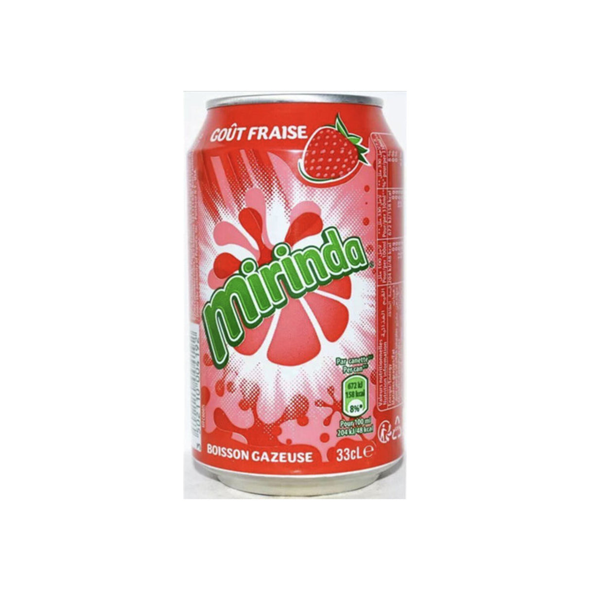 Offer Mirinda Strawberry 330Ml X 3 pcs