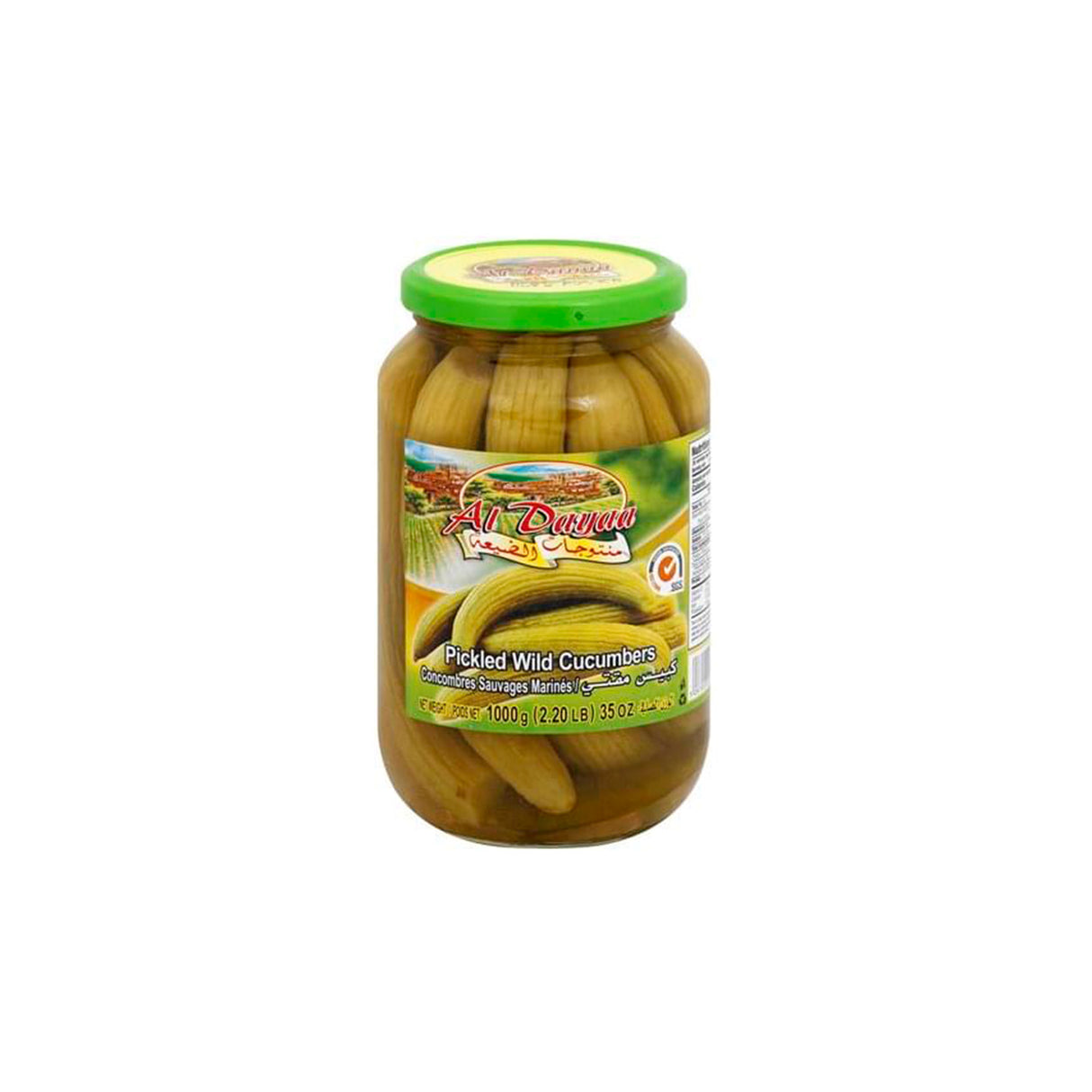 Al Dayaa Pickled Wild Cucumbers 1000g