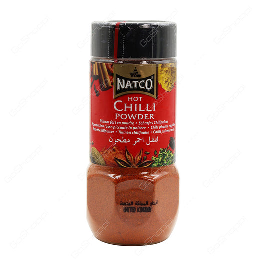 Natco Hot Chilli Powder Jar 100g