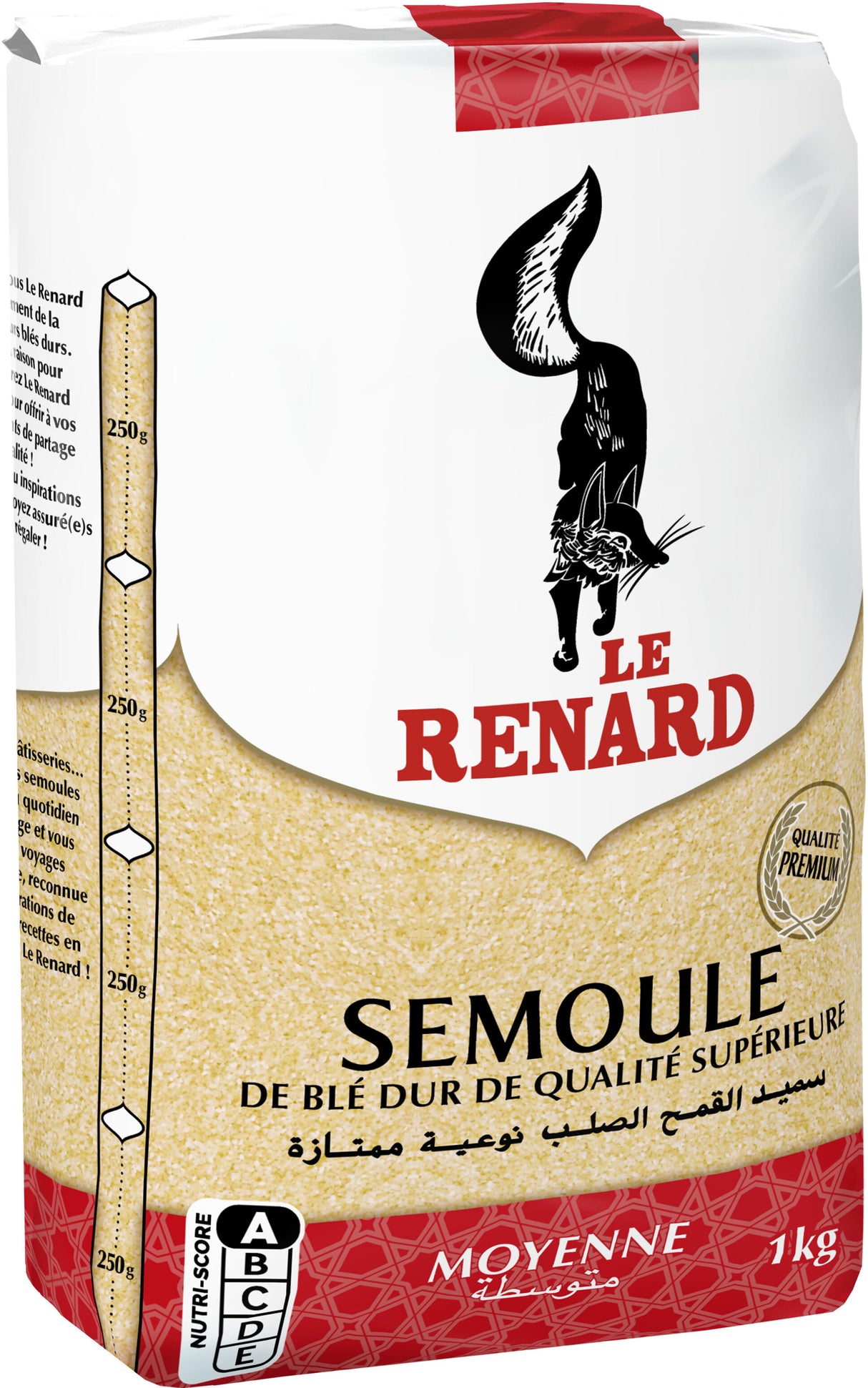 Offer X2 Le Renard Semoule Medium 1KG