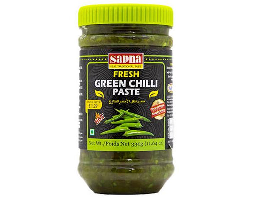 Sapna Green Chili Paste 330g