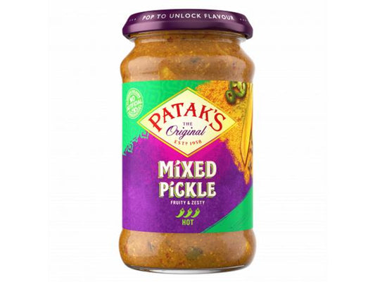 Pataks Hot Mixed Pickles 283g