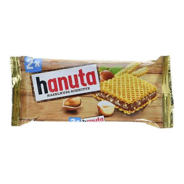 Hanuta Ferrero Wafers Filled With Hazelnut Cream 2PCS
