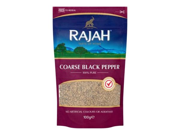 Rajah Coarse Black Pepper 100G