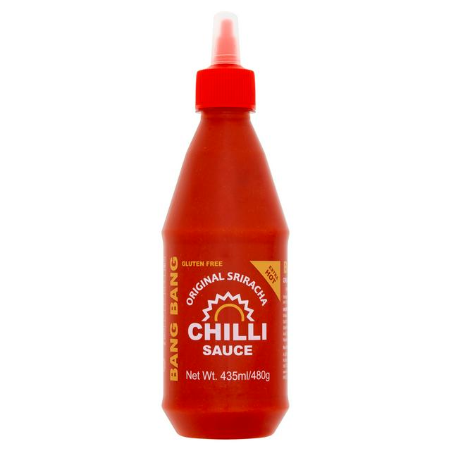 Bang Bang Original Sriracha Gluten Free Extra Hot Chilli Sauce 435ml