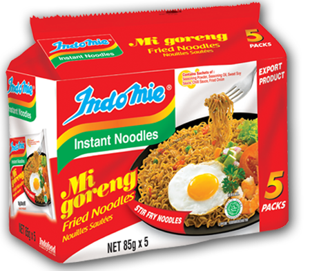 Indomie Mi Goreng Instant Fried Noodles 5 Packs