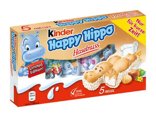 Kinder Happy Hippo Hazelnut X5