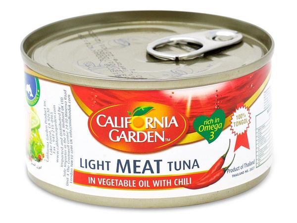 California Garden Tuna With Chili 185g