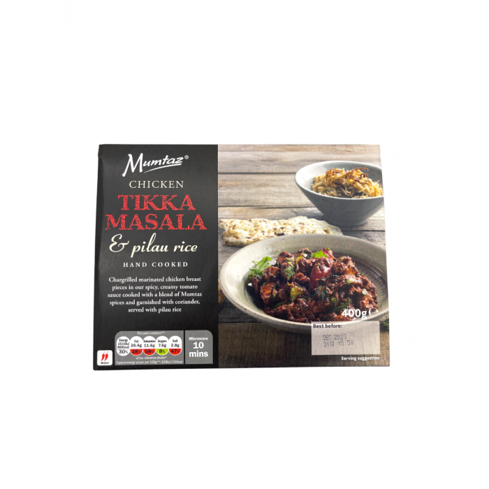 Mumtaz Chicken Tikka Masala & Pilau Rice 400g