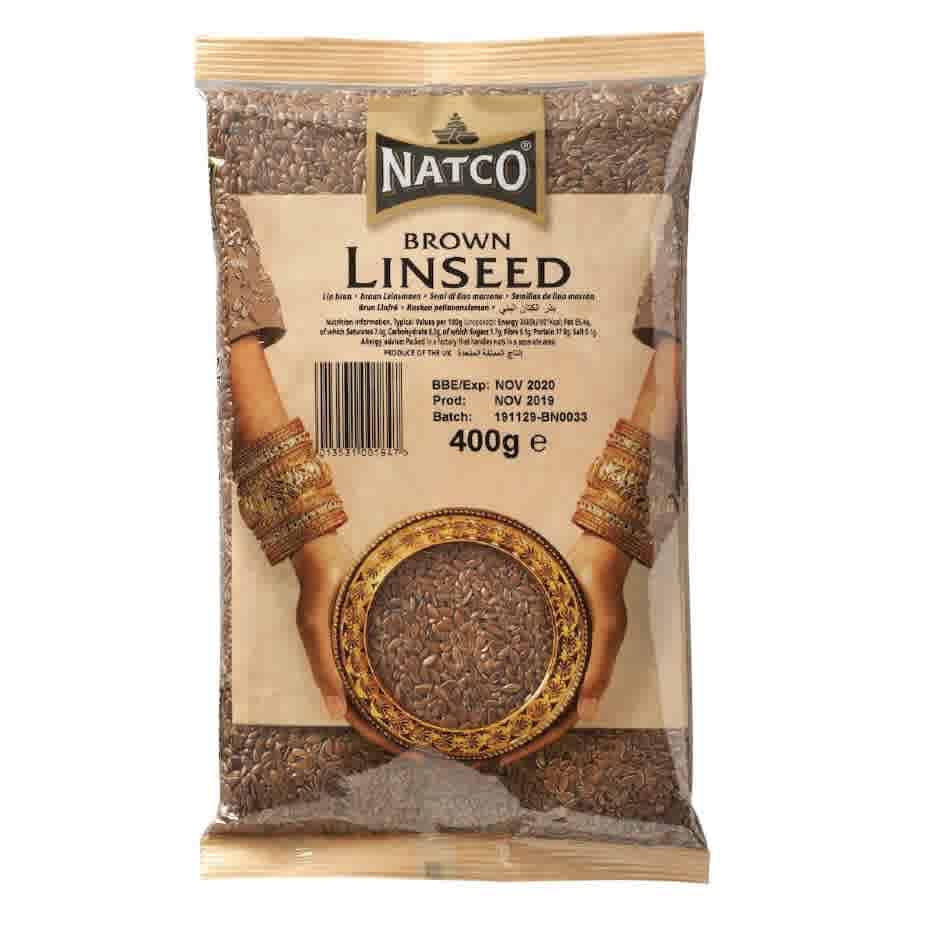 Natco Brown Linseeds 400G