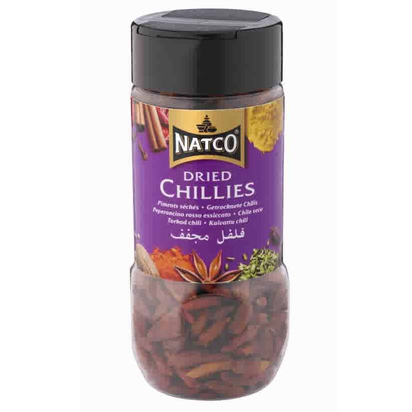 Natco dried chillies 50g