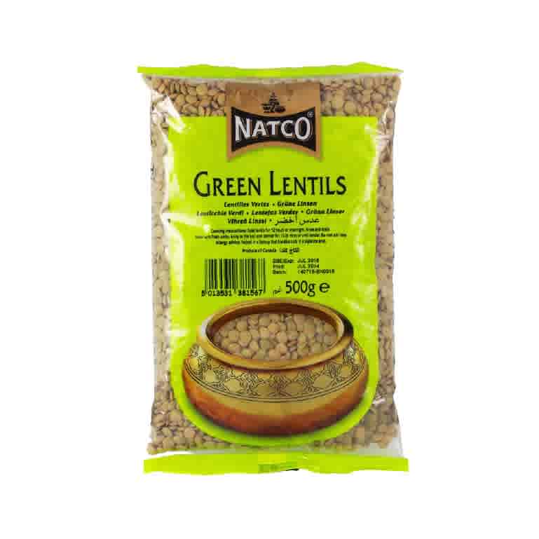 Natco Green Lentils 500g