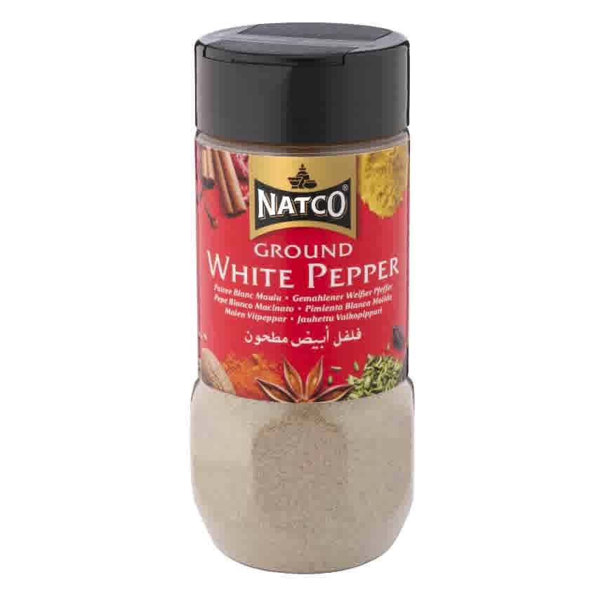 Natco Ground White Pepper Jar 100g