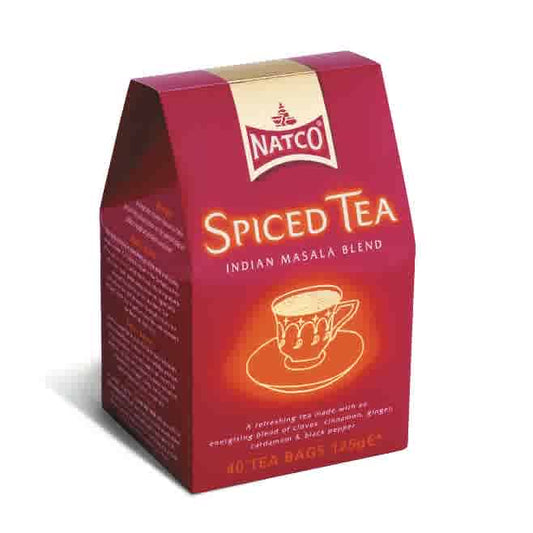 Natco Spiced Tea Indian Masala Blend 40 bags 125g