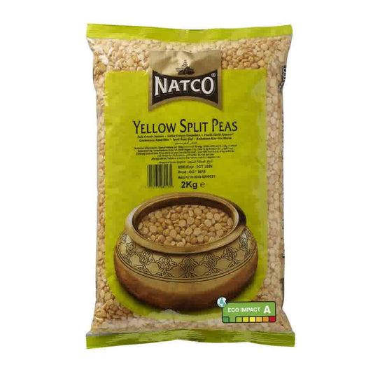 Natco Yellow Split Peas 2KG