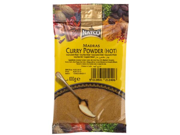 Natco Hot Curry Powder 100G