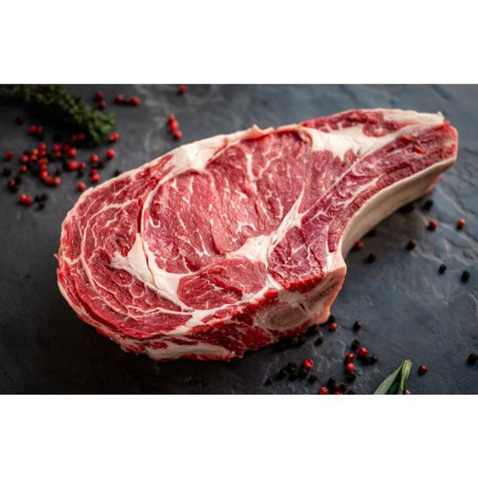 Tariq Halal Bone In Rib-Eye Steak (Each) 350 - 400g
