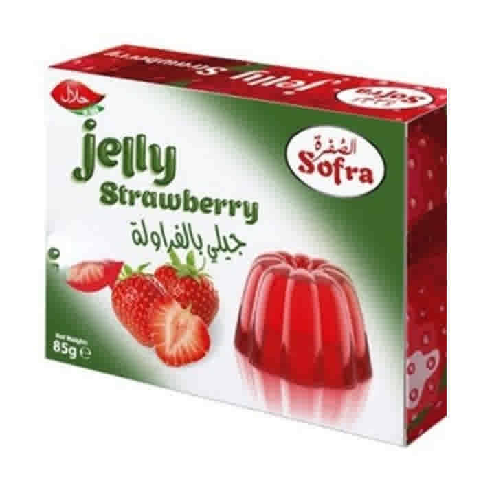Offer X5 Sofra Jelly strawberry