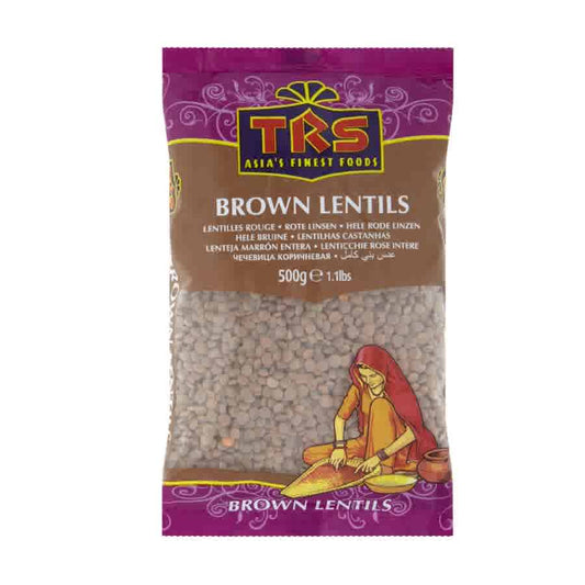 Trs Whole Brown Lentils 500g