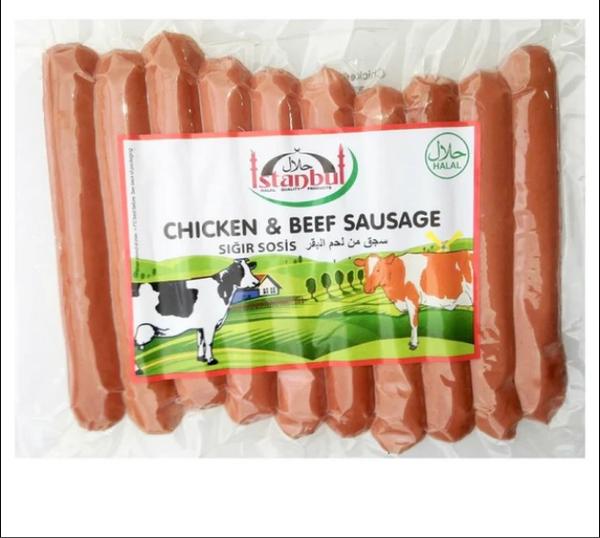 Istanbul Chicken And Beef Sausage 400G MyJam Food