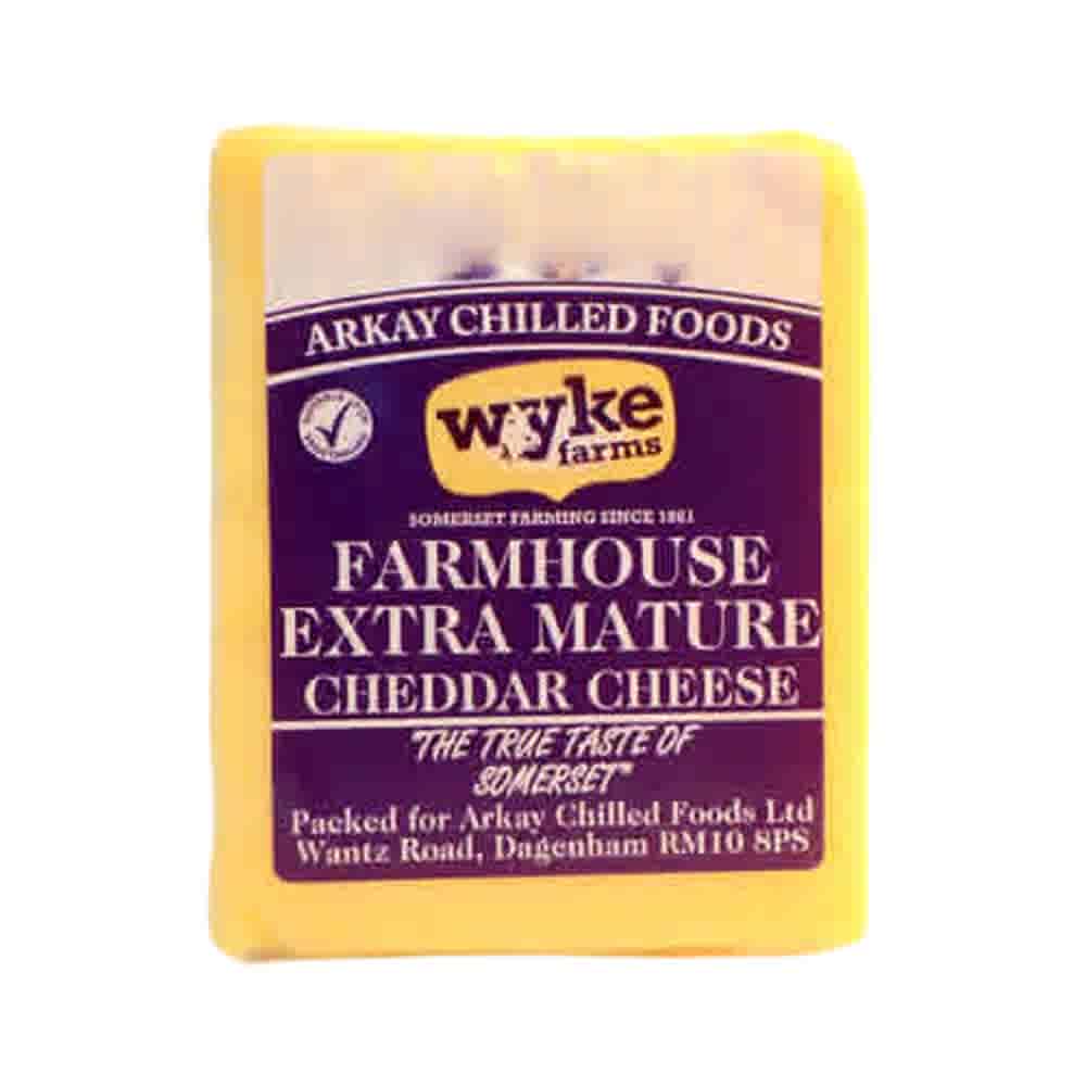 Arkay Wyke Farms Farmhouse Extra Mature Cheddar Cheese 180G