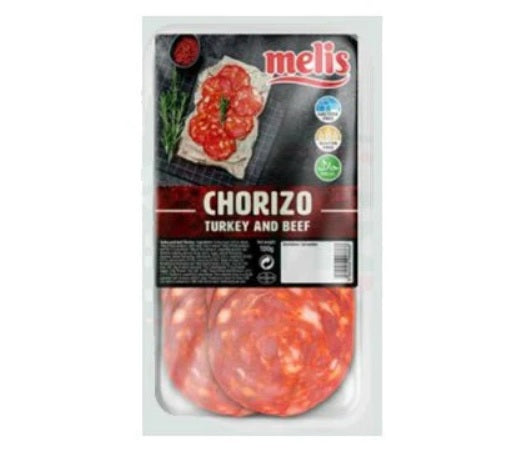 Melis Chorizo Turkey And Beef 100g